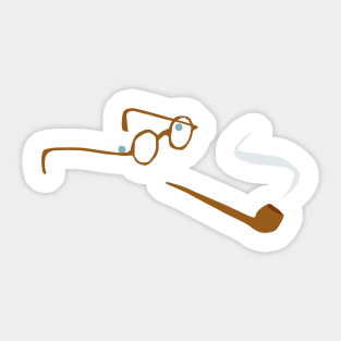 Jean Paul Sartre Sticker